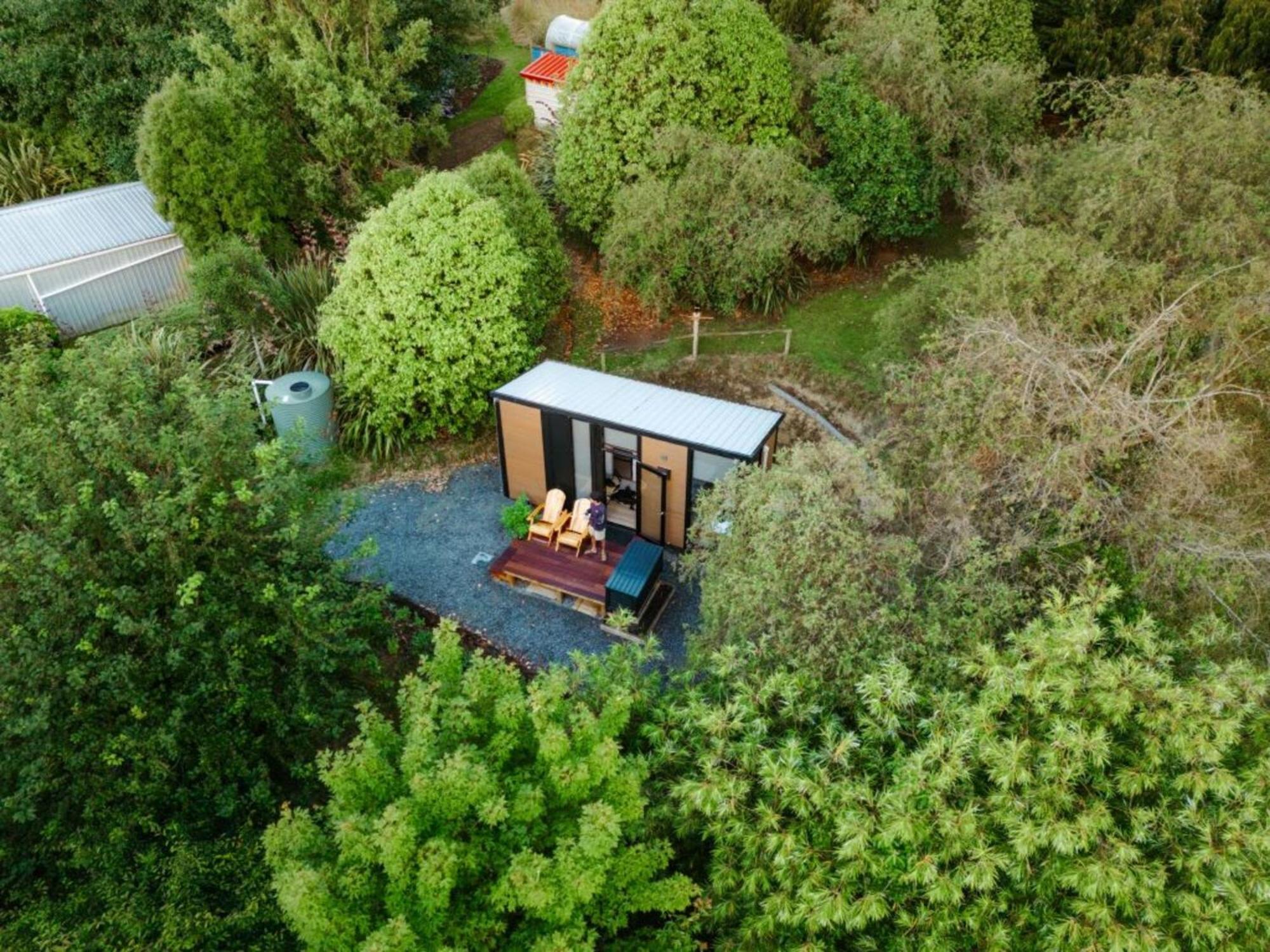 Villa Tranquility Tiny House By Tiny Away Owaka Esterno foto