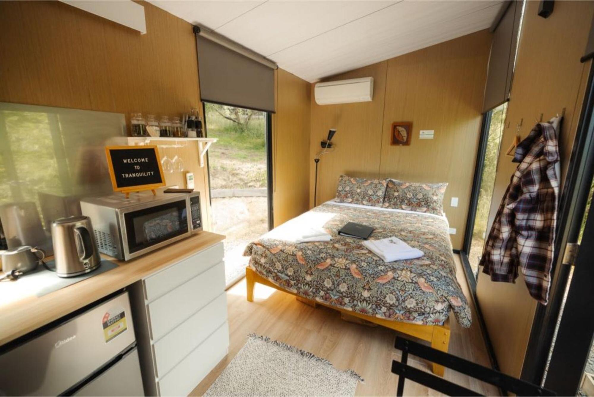 Villa Tranquility Tiny House By Tiny Away Owaka Esterno foto