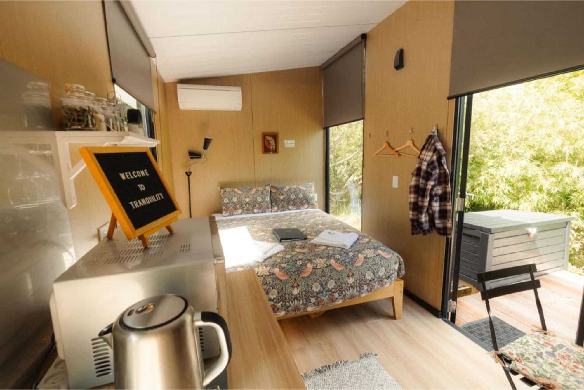 Villa Tranquility Tiny House By Tiny Away Owaka Esterno foto