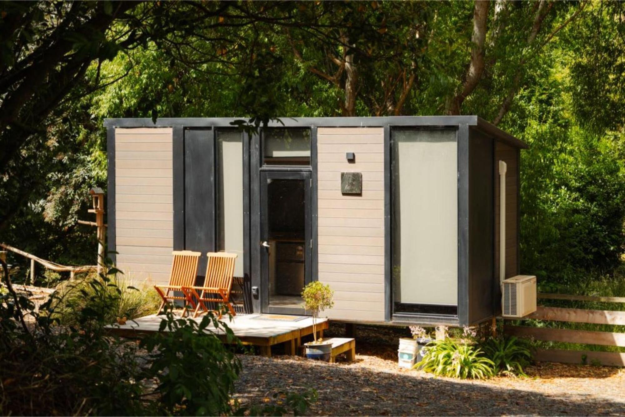 Villa Tranquility Tiny House By Tiny Away Owaka Esterno foto